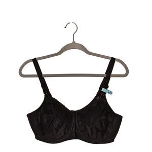 BALI NEW $44 Flower‎ Bali Underwire Bra Black 40C